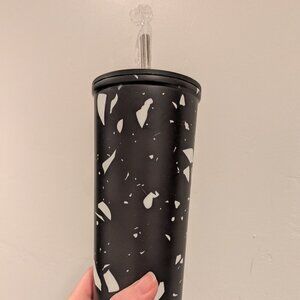 NEW - 22oz "Typo" Metal Smoothie Cup Tumbler